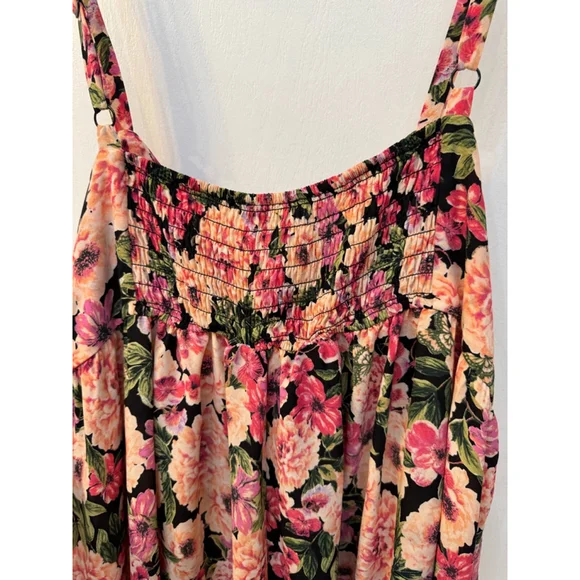 Ophelia Roe Floral Maxi Dress Size 2X Plus Size - Picture 5 of 7